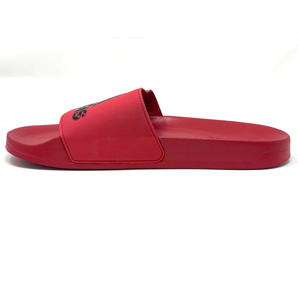 *Rare* Adidas Adilette Shower Slides Mens 13 Sports Sandals Slippers EE7039 Red - Picture 4 of 9